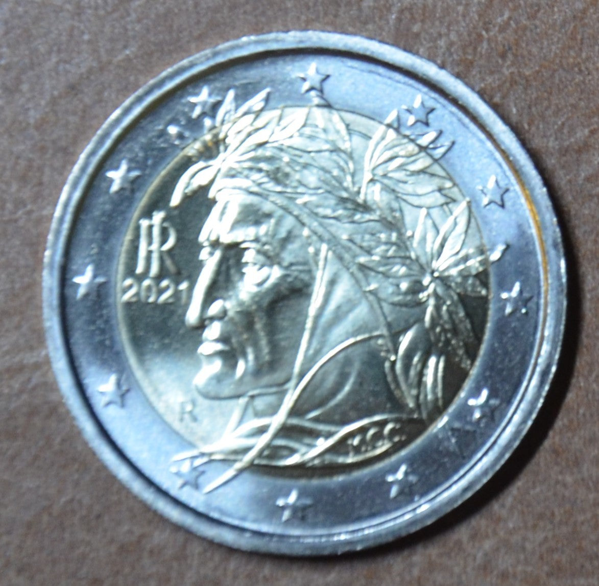 2 Euro Olaszország 2021 (UNC)
