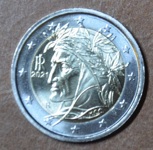 2 Euro Olaszország 2021 (UNC)