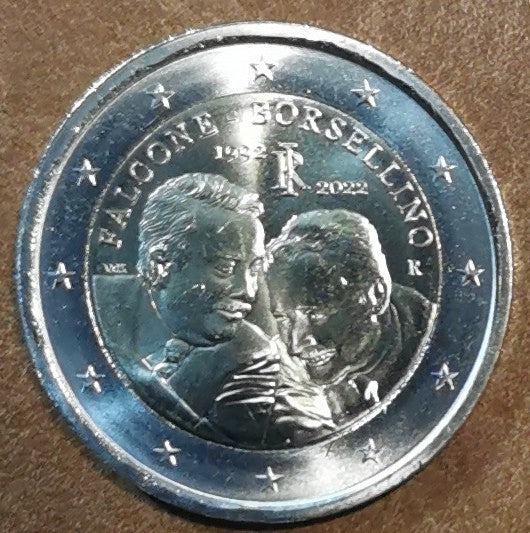 2 Euro Olaszország 2022 - Falcone - Borsellino (UNC)