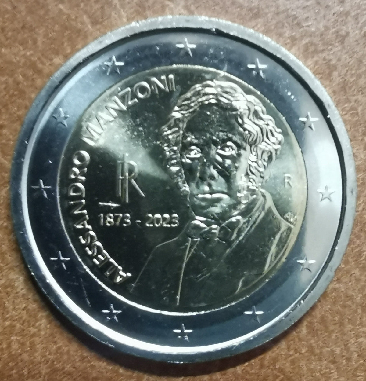 2 Euro Olaszország 2023 - Alessandro Manzoni (UNC)