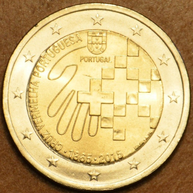 2 Euro Portugália 2015 - A portugál Vöröskereszt 150 éve (UNC)
