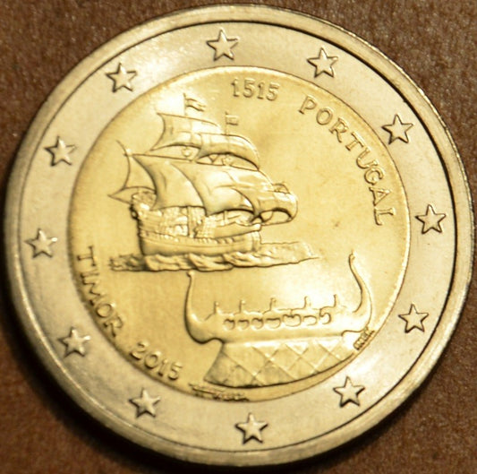 2 Euro Portugália 2015 - Timor felfedezésének 500. évfordulója (UNC)
