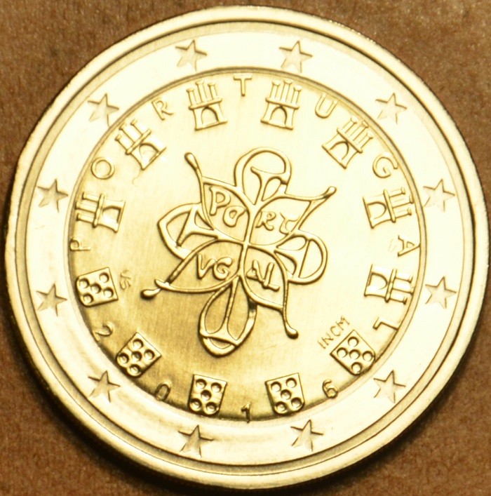 2 Euro Portugália 2016 (UNC)