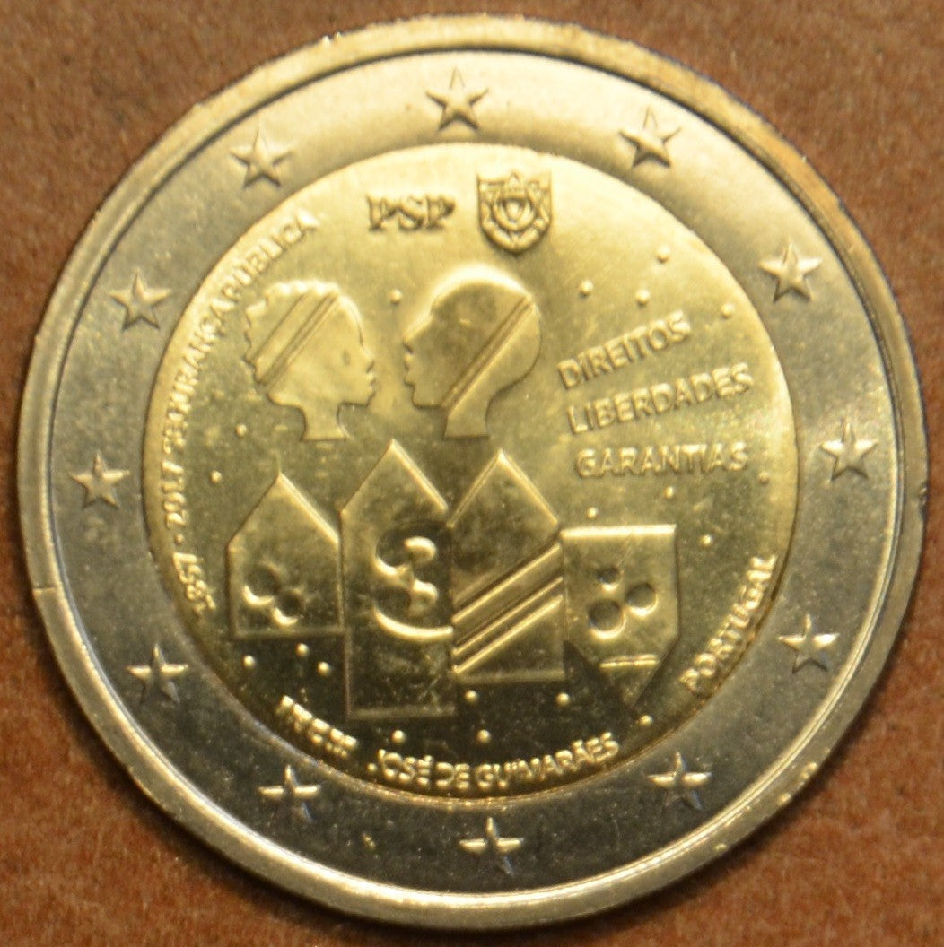 2 Euro Portugália 2017 - Közbiztonsági rendőrség (UNC)