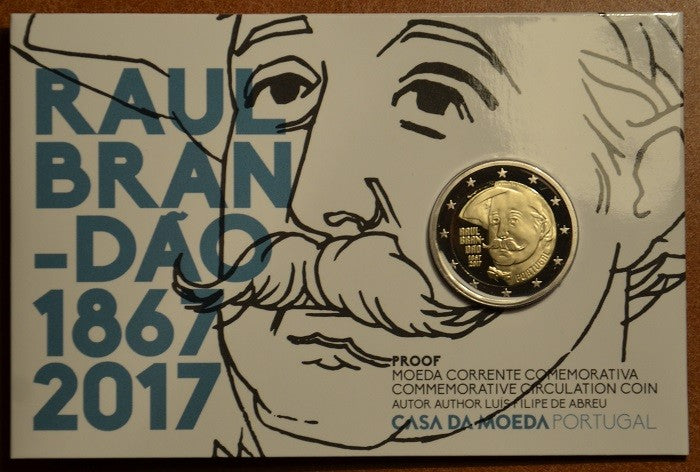 2 Euro Portugália 2017 - Raul Brandao (Proof)