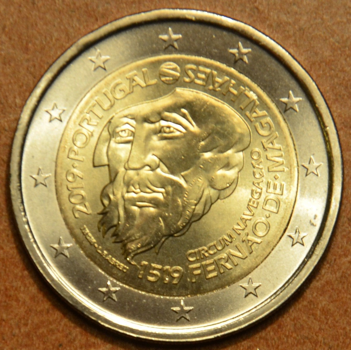 2 Euro Portugália 2019 - Ferdinand Magellan (UNC)