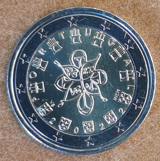 2 Euro Portugália 2022 (UNC)