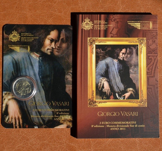 2 Euro San Marino 2011 - Giorgio Vasari születésének 500. évfordulója (BU)
