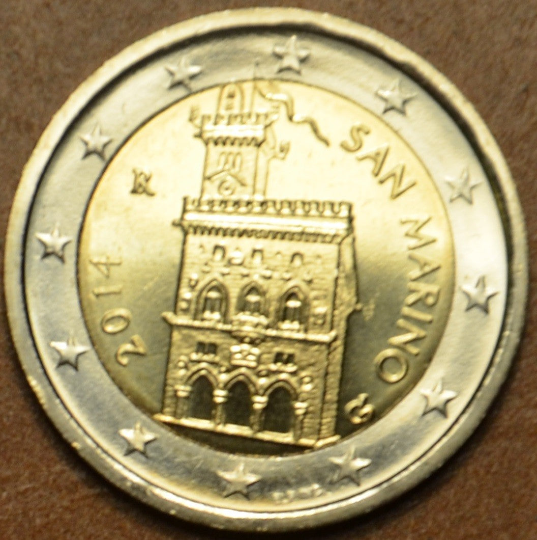 2 Euro San Marino 2014 - A kormányház (UNC)