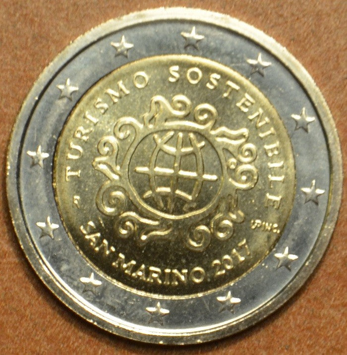 2 Euro San Marino 2017 - A turizmus éve (BU)
