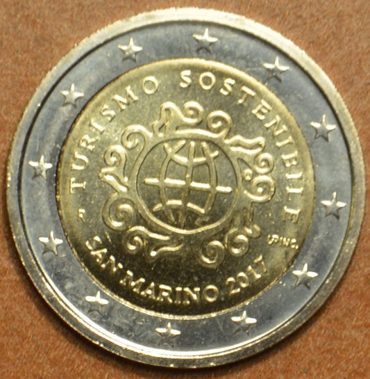 2 Euro San Marino 2017 - A turizmus éve (BU)