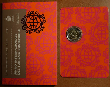 2 Euro San Marino 2017 - A turizmus éve (BU)