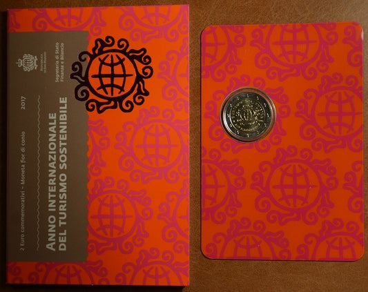2 Euro San Marino 2017 - A turizmus éve (BU)
