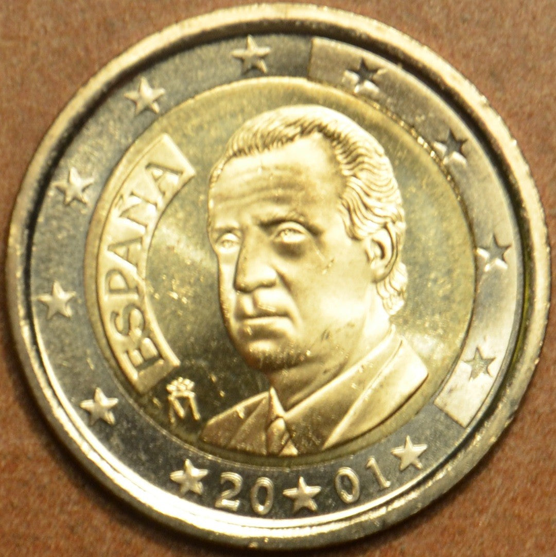 2 euro Spanyolország 2001 (UNC)