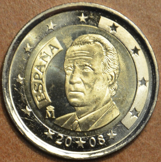 2 euro Spanyolország 2008 (UNC)