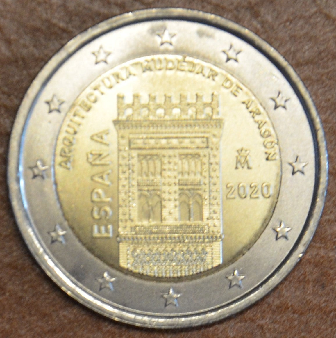 2 Euro Spanyolország 2020 - Aragónia Mudéjar stílusa (UNC)
