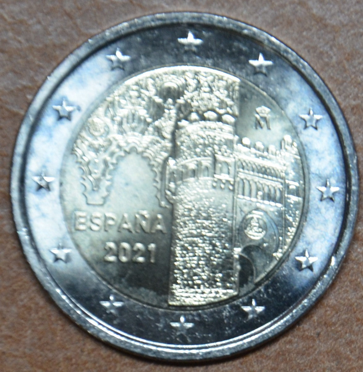 2 Euro Spanyolország 2021 - Toledo (UNC)