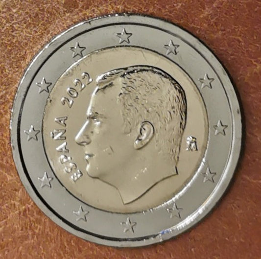 2 euro Spanyolország 2022 (UNC)