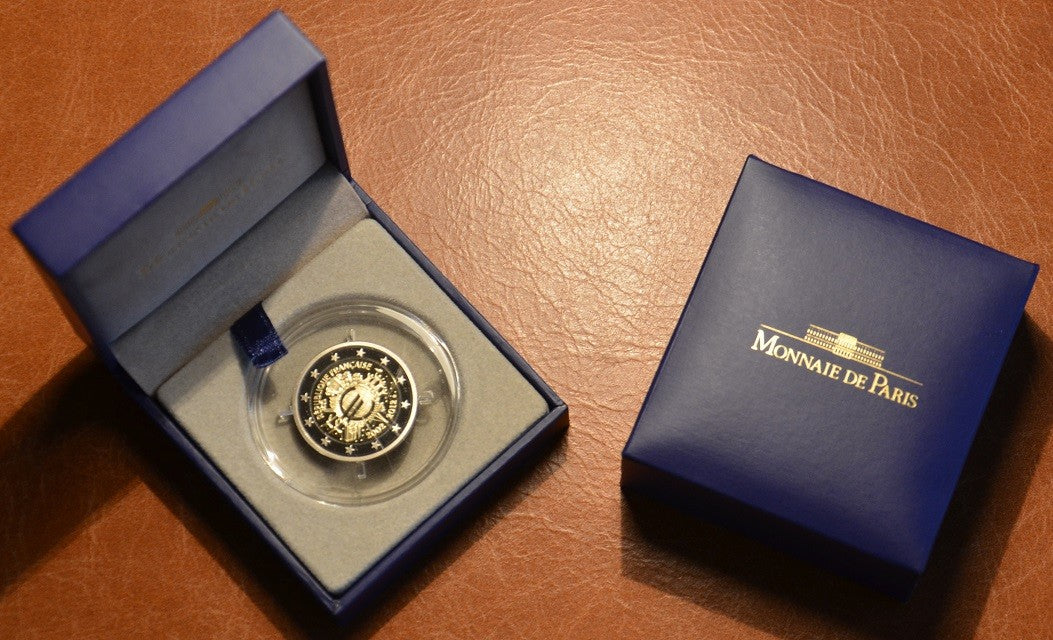 2 Euro Franciaország 2012 - Az Euro 10. évfordulója (Proof)