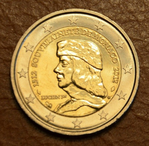 2 Euro Monaco 2012 - A függetlenség 500. évfordulója (UNC)