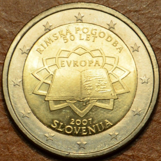 2 Euro Szlovénia 2007 - 50 éves a Római szerződés (UNC)