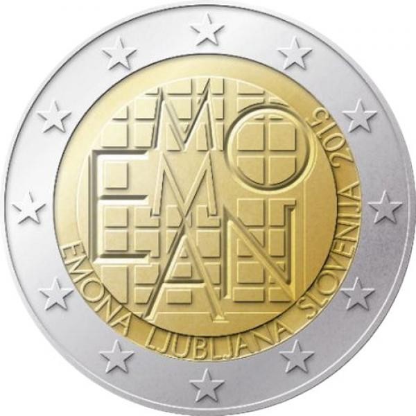 2 Euro Szlovénia 2015 - Emona 2000 éve (Proof)