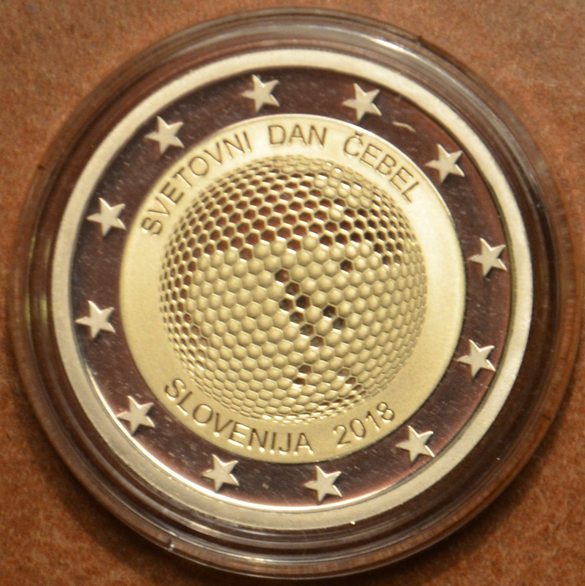 2 Euro Szlovénia 2018 - A méhek világnapja (Proof)