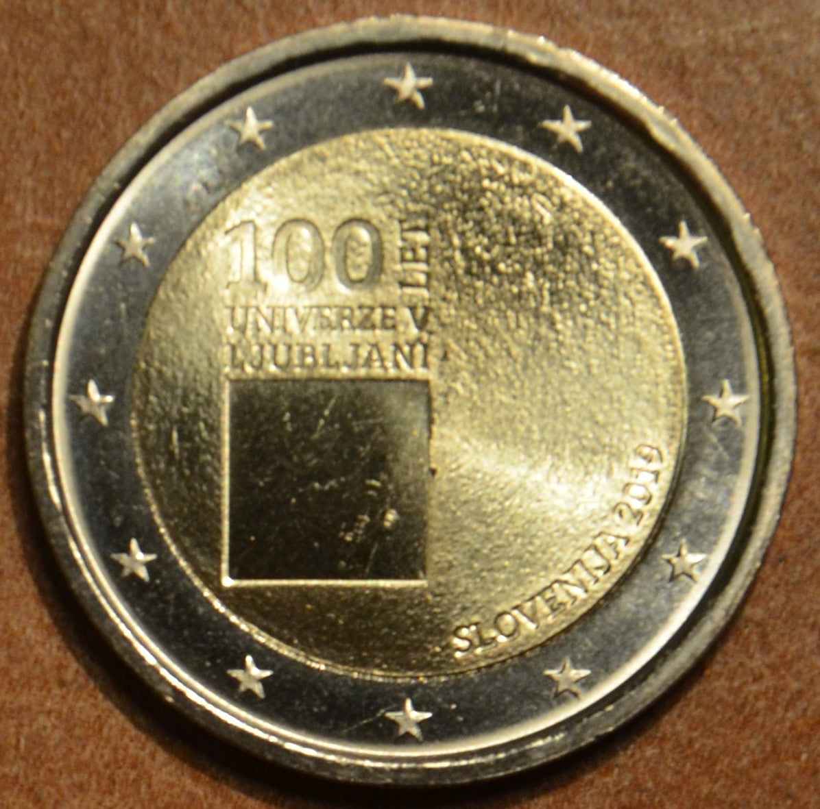2 Euro Szlovénia 2019 - Ljubljana egyeteme (UNC)