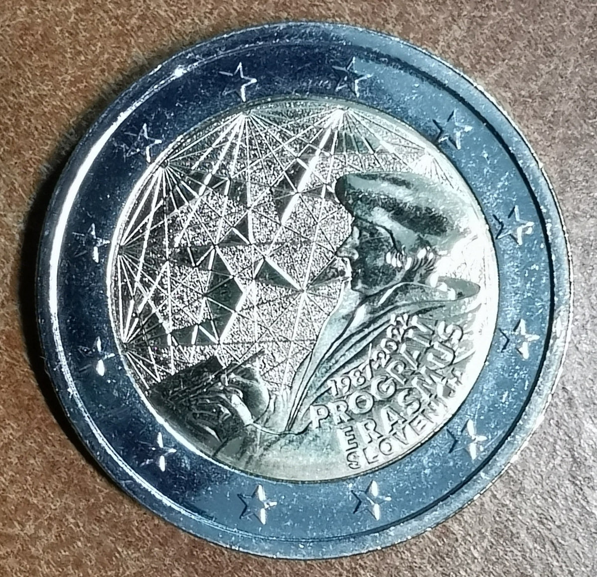 2 Euro Szlovénia 2022 - Erasmus Program (UNC)