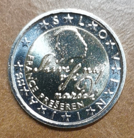 2 Euro Szlovénia 2022 (UNC)