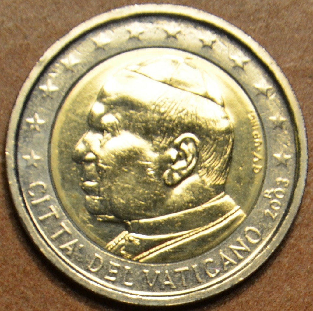 2 Euro Vatikán 2003 János Pál II (BU)