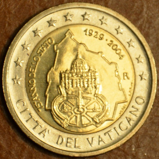 2 Euro Vatikán 2004 - Vatikán állam megalapításának 75. évfordulója (BU)