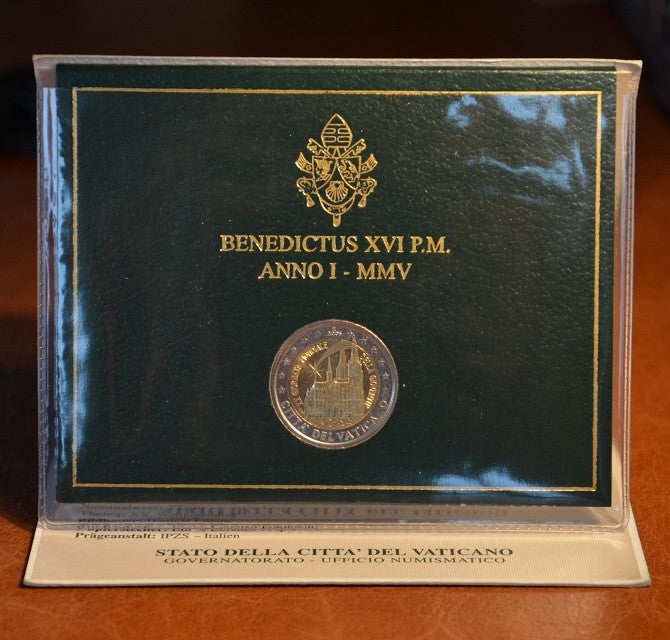 2 Euro Vatikán 2005 - XX. Ifjúsági Világtalálkozó Köln (BU)