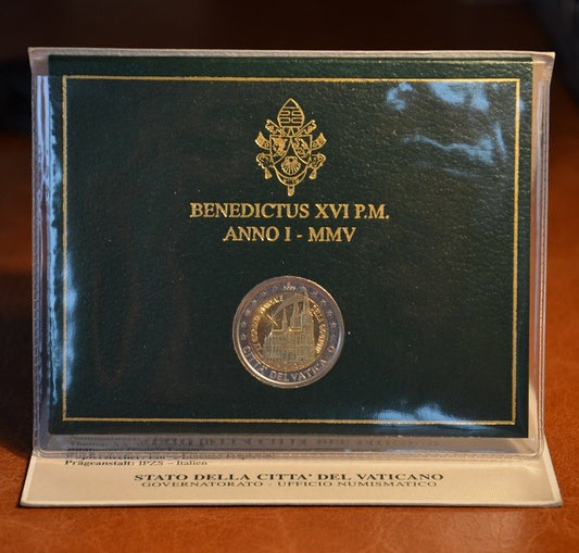 2 Euro Vatikán 2005 - XX. Ifjúsági Világtalálkozó Köln (BU)