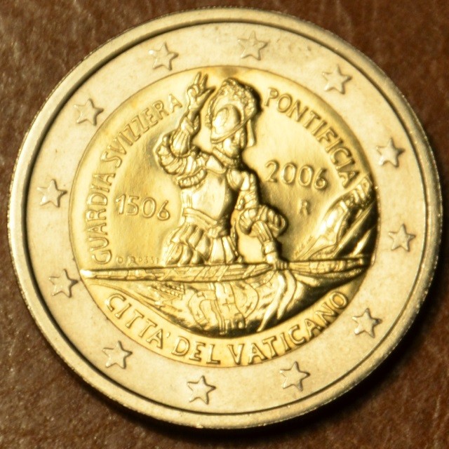 2 Euro Vatikán 2006 - A Svájci gárda létrehozásának 500. évfordulója (BU)