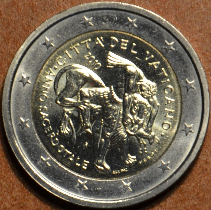 2 Euro Vatikán 2010 - A papság éve (UNC tok nélkül)