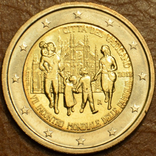 2 Euro Vatikán 2012 - A családok 7. világtalálkozója (BU)