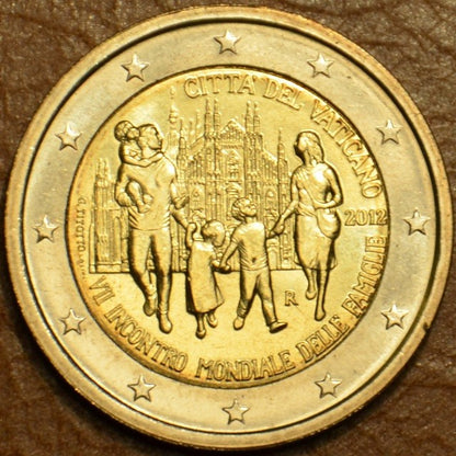 2 Euro Vatikán 2012 - A családok 7. világtalálkozója (BU)