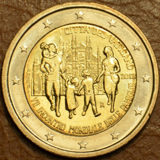 2 Euro Vatikán 2012 - A családok 7. világtalálkozója (BU)
