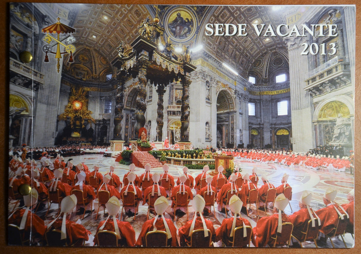 2 Euro Vatikán 2013 - Sede Vacante (Numisbrief BU)