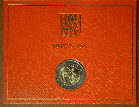 2 Euro Vatikán 2016 - Az irgalmasság jubileumi szentéve (BU)
