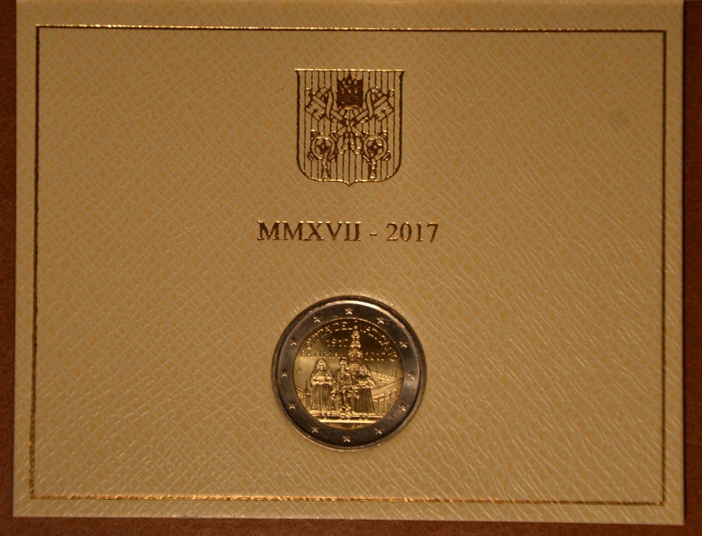 2 Euro Vatikán 2017 - Fatima (BU)