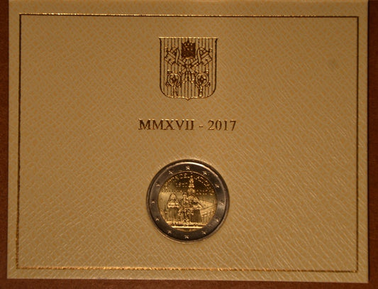 2 Euro Vatikán 2017 - Fatima (BU)