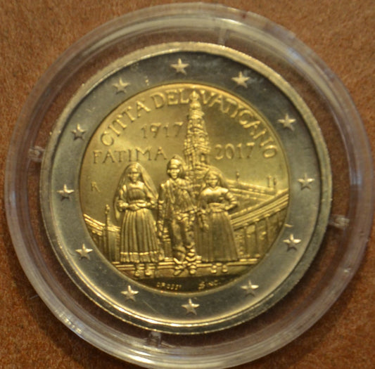 2 Euro Vatikán 2017 - Fatima (UNC tok nélkül)