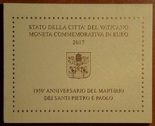 2 Euro Vatikán 2017 - Szent Péter és Pál (BU)