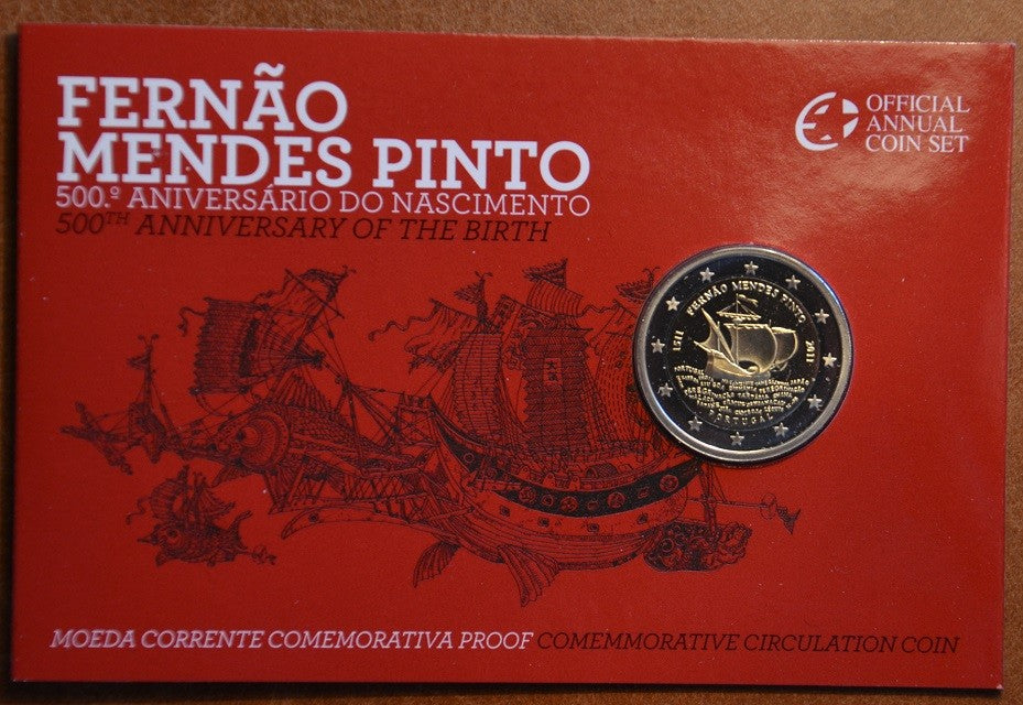 2 EuroPortugália 2011 - Fernão Mendes Pinto születésének 500. évfordulója (Proof)