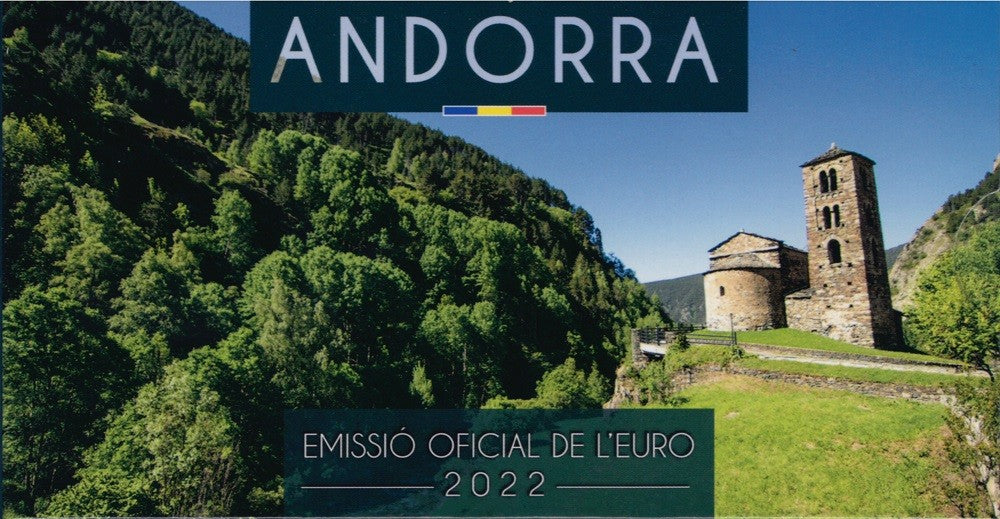 Andorra 2x 1,25 Euro 2022 -  Mókus és St. Joan de Caselles (BU)