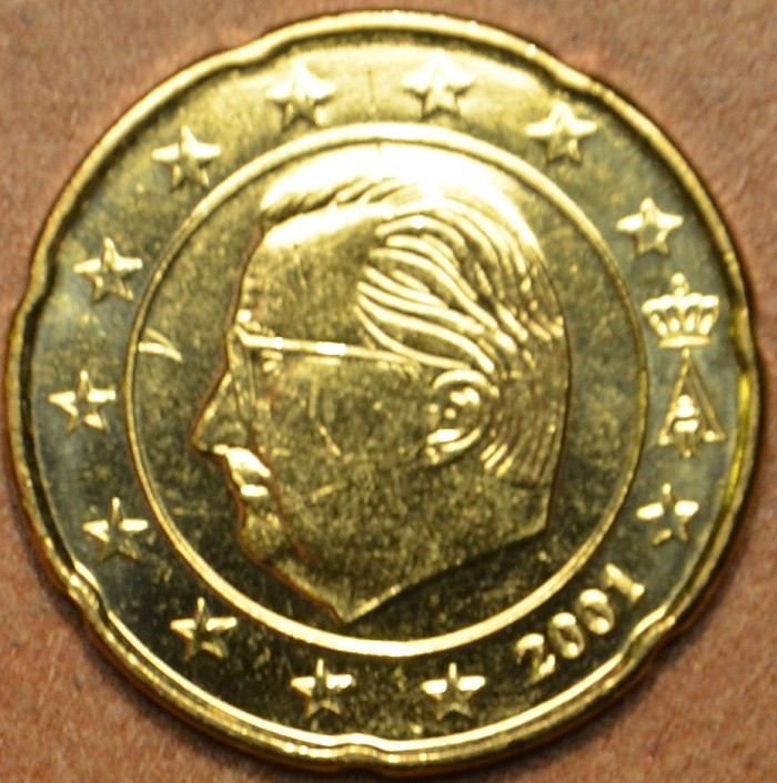 20 cent Belgium 2001 (UNC)