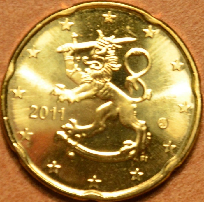 20 cent Finnország 2011 (UNC)