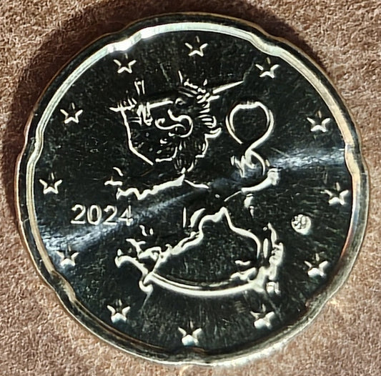 20 cent Finnország 2024 (UNC)
